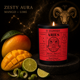 Aries Zesty Aura fragrance story, mango and lime