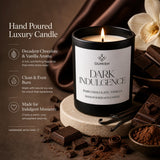 Dark Indulgence hand-poured soy candle benefits