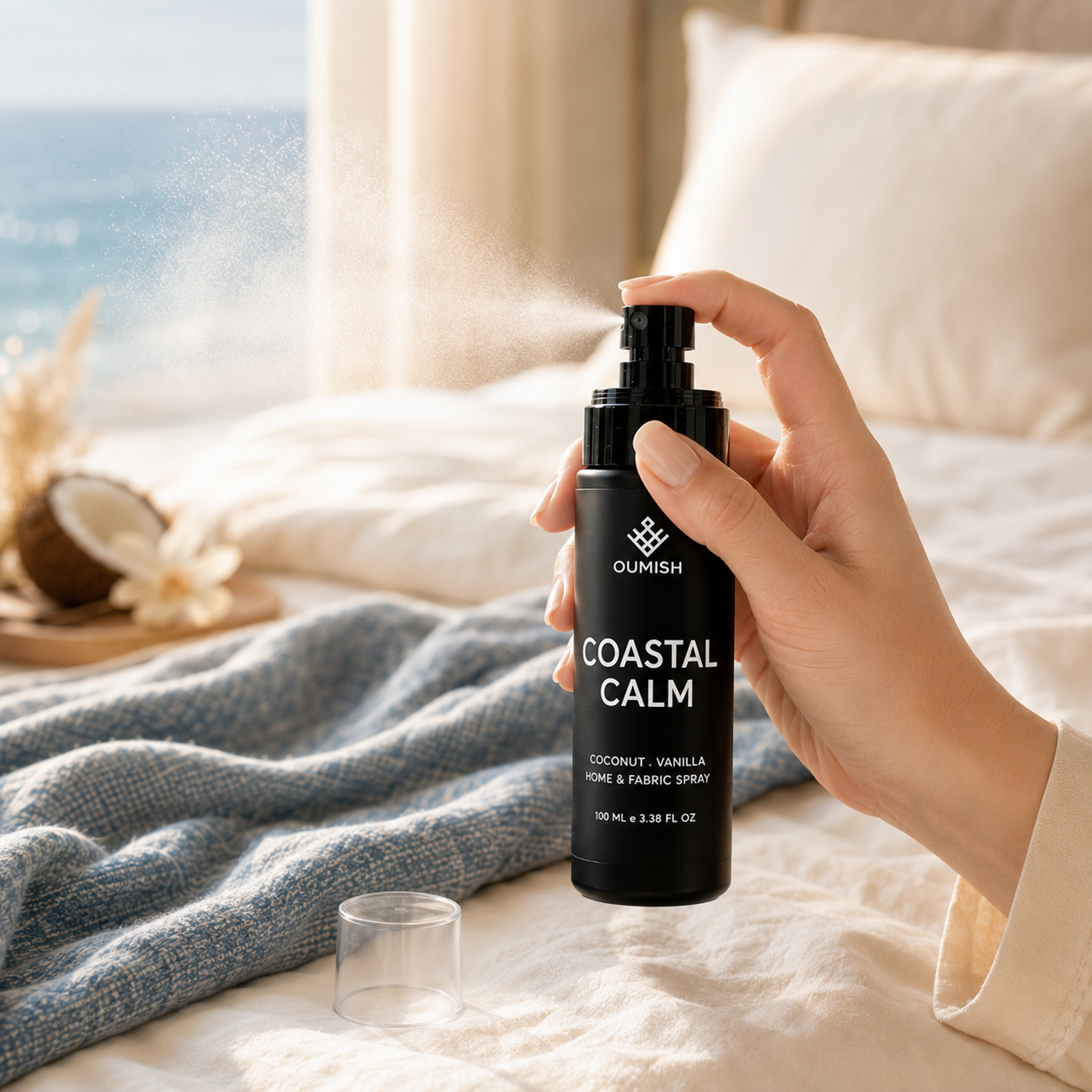 Coastal Calm spray in action