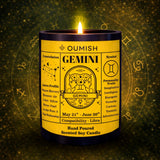 Gemini Zodiac Scented Candle – Sugar Cloud (Bubblegum & Ice Cream)