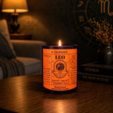 Leo Zodiac Scented Candle – Golden Hour (Bakhoor)