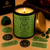 Taurus Zodiac Scented Candle – Dark Indulgence (Dark Chocolate)