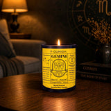 Gemini Zodiac Scented Candle – Sugar Cloud (Bubblegum & Ice Cream)
