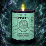 Pisces Zodiac Scented Candle – Sakura Bloom (Cherry Blossom)