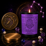 Sagittarius Zodiac candle premium display