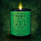 Taurus Zodiac Scented Candle – Dark Indulgence (Dark Chocolate)